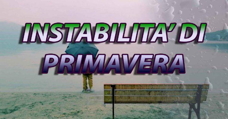 Meteo - Primavera KO almeno fino ad Aprile, con una serie di perturbazioni in arrivo in Italia: la tendenza