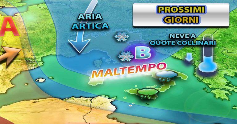 Meteo Italia, freddo in avvicinamento alle Alpi: peggiora con piogge e neve nei prossimi giorni